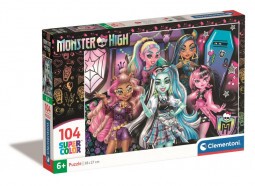 Clementoni Puzzle 104 db Supercolor - Monster High (25782)