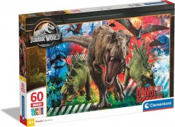 Clementoni Puzzle Maxi 60 db-os Supercolor - Jurassic World