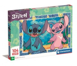 Clementoni Puzzle 104 db - Super Disney Stitch