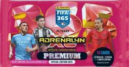 Panini FIFA 365 Adrenalyn XL Prémium Focis Kártya Csomag 2025