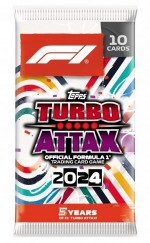 Topps F1 Turbo Attax 2024 Forma-1 Kártya (10 db/csomag)