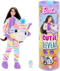 Barbie Cutie Reveal Meglepetés Baba Zebra (7. Sorozat)