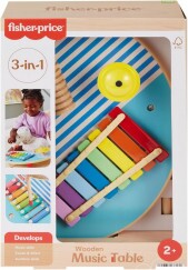 Fisher-Price Wood Fa Xilofonos Zeneasztalka