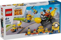 LEGO Minions 75580 Minyonok és banánautó