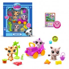 Littlest Pet Shop Szafari 3-as Készlet