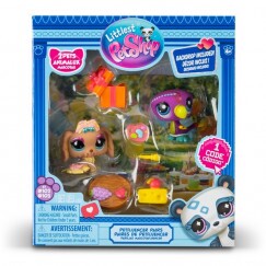 Littlest Pet Shop Petfluencer Dupla Csomag - Garden Party (2. Széria)