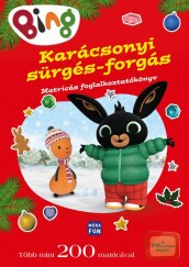 Bing - Karácsonyi sürgés-forgás Matricás foglalkoztatókönyv