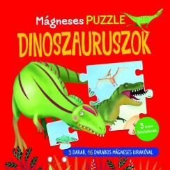 Mágneses puzzle - Dinoszauruszok