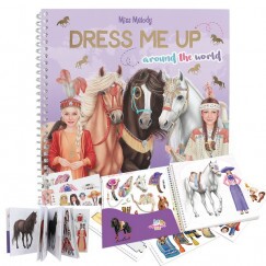 Miss Melody Dress Me Up Kicsi Around A World Matricás Tervező